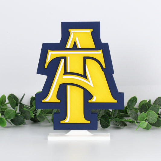 North Carolina A&T State University Aggies 3D Printed Graduation Gift