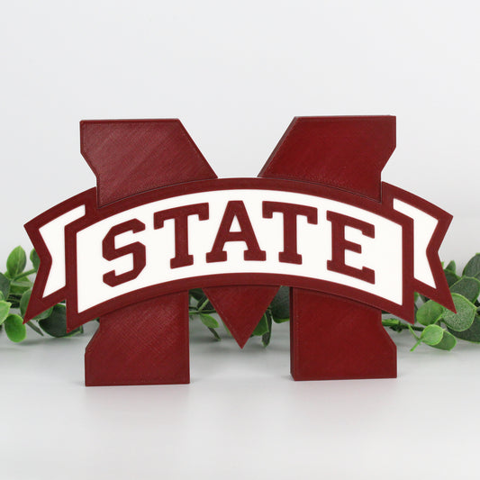 Mississippi State University Bulldogs 3D Printed Graduation Gift