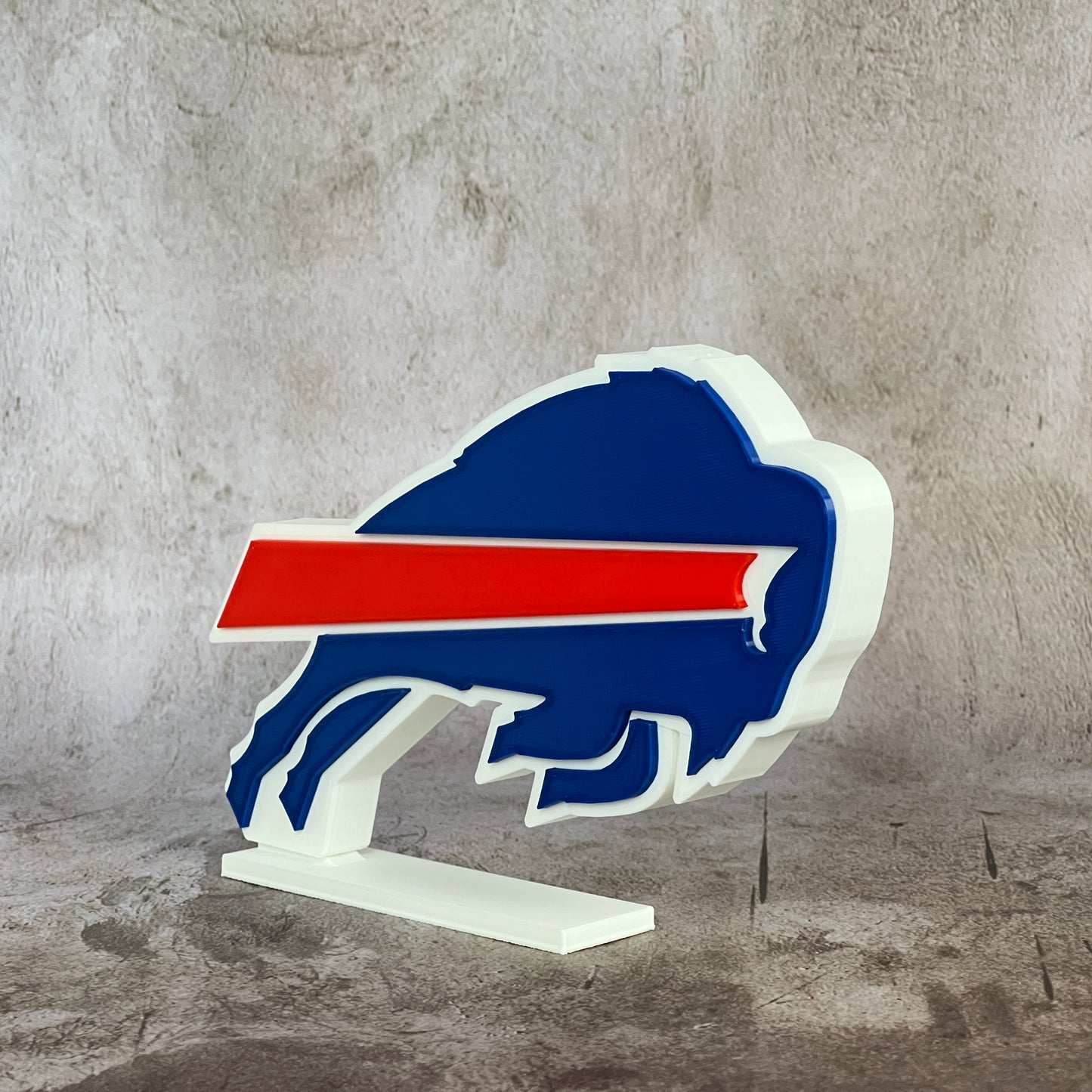 Buffalo Bills Logo 3D Printed Decor